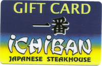 Ichiban Gift Card
